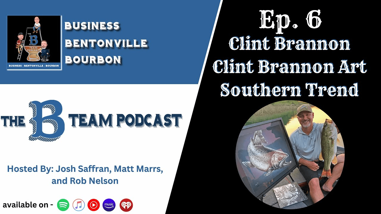 Ep. 6 - Apparel Journeys and Wildlife Canvases with Clint Brannon